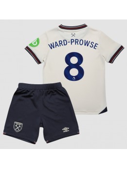 Detské Futbalové oblečenie West Ham United James Ward-Prowse #8 2025-26 Krátky Rukáv - Preč (+ trenírky)